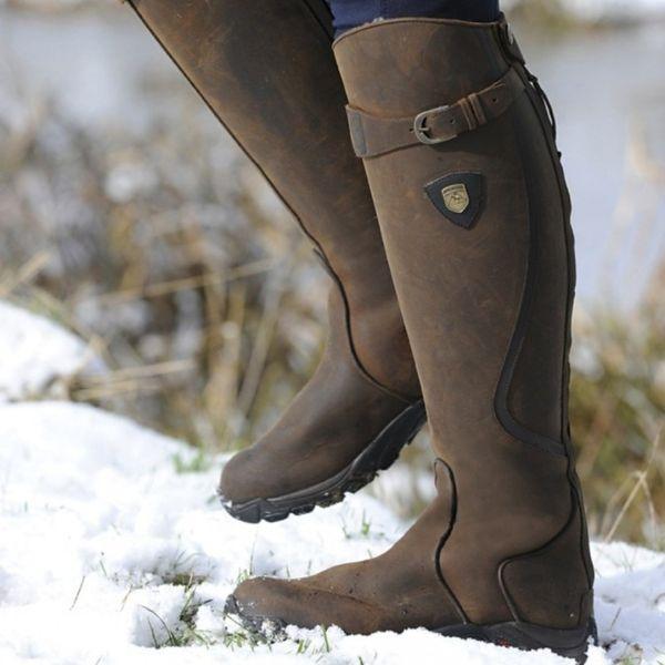MAEVE™ | BOTTES D’ÉQUITATION IMPERMÉABLES EN CUIR