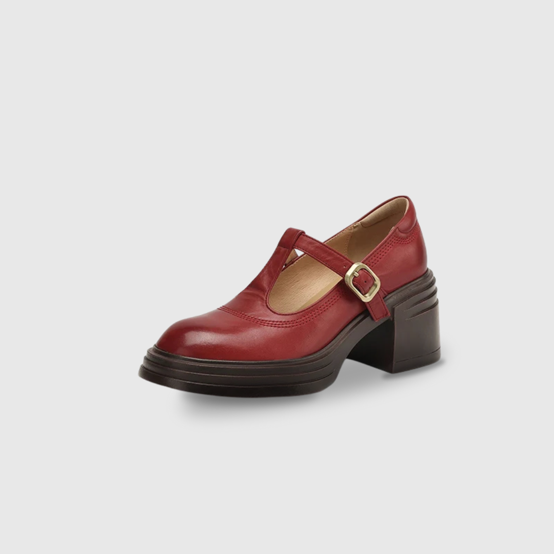 ELVANA™ | ESCARPINS CHUNKY À BRIDE EN T