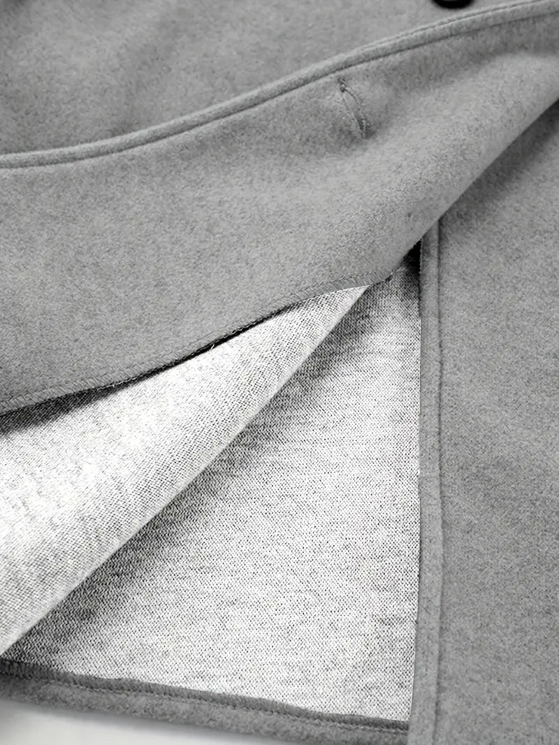 Veste Beige Élégante à Double Rangée pour Femmes – Vintage Col en V,