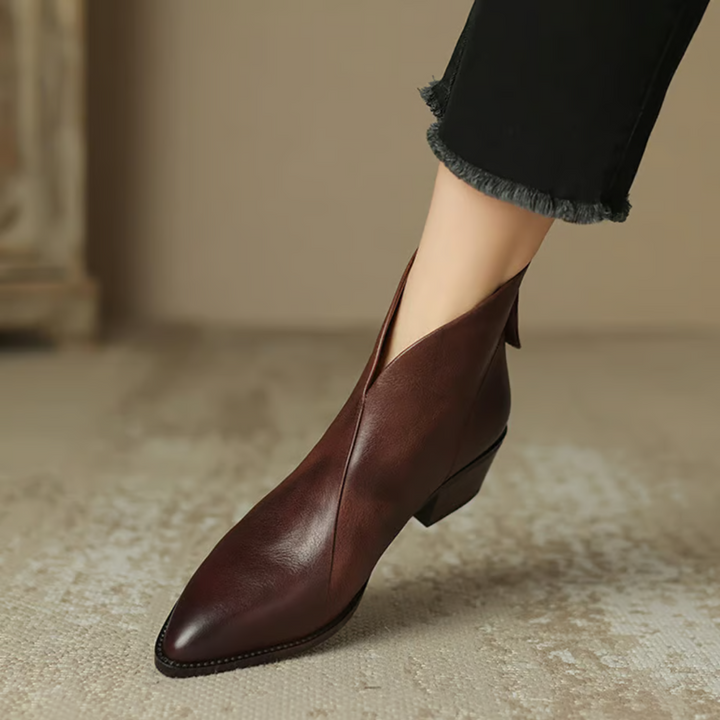 CÉLESTE™ | BOTTINES ÉLÉGANTES À TALON BAS POUR FEMMES