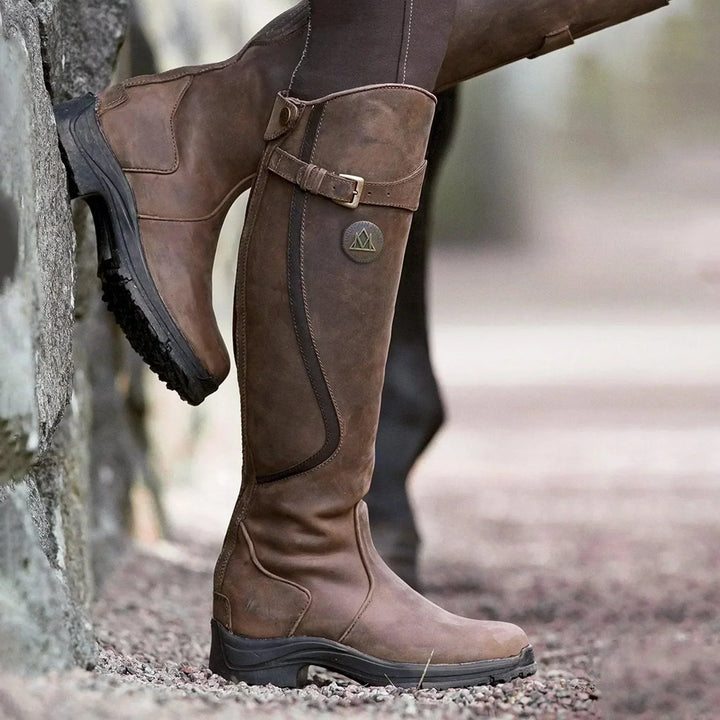 MAEVE™ | BOTTES D’ÉQUITATION IMPERMÉABLES EN CUIR