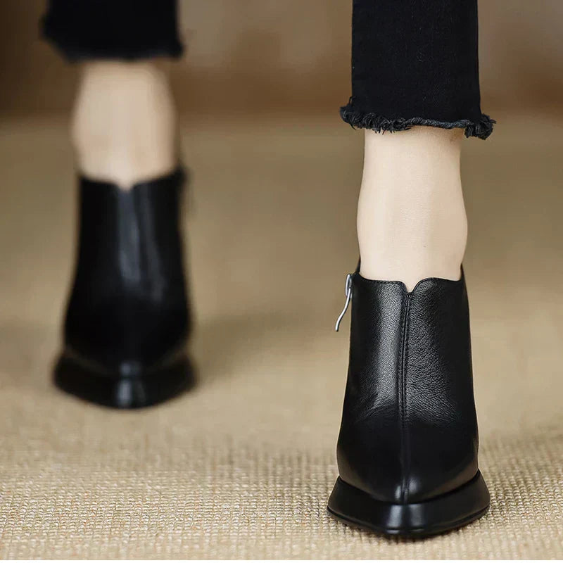 CARINA™ | BOTTINES À TALONS ÉVASÉS POUR FEMMES