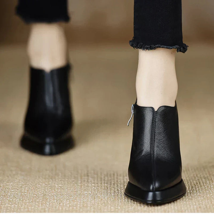 CARINA™ | BOTTINES À TALONS ÉVASÉS POUR FEMMES