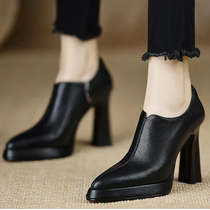 CARINA™ | BOTTINES À TALONS ÉVASÉS POUR FEMMES