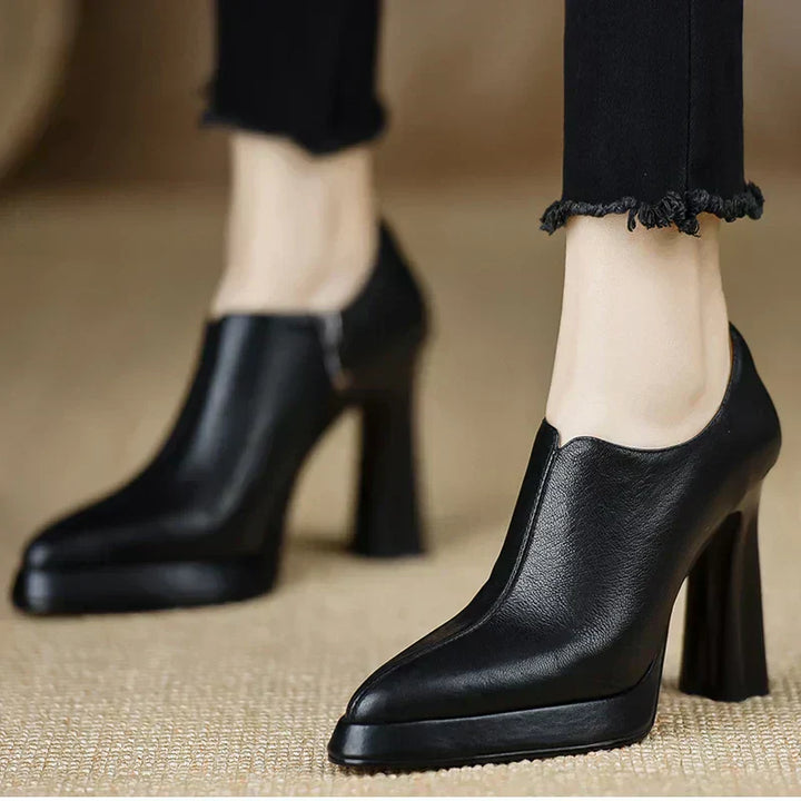 CARINA™ | BOTTINES À TALONS ÉVASÉS POUR FEMMES