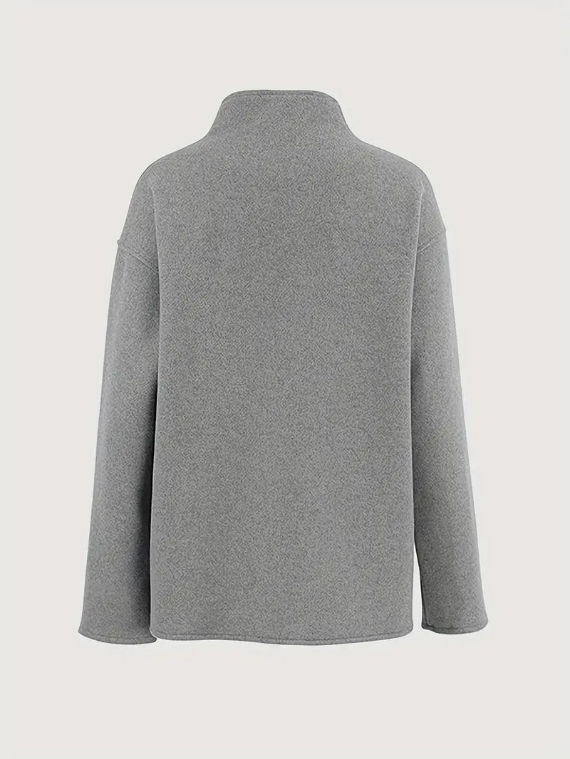 Veste Beige Élégante à Double Rangée pour Femmes – Vintage Col en V,