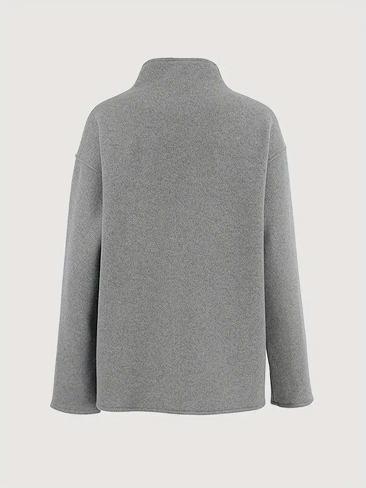 Veste Beige Élégante à Double Rangée pour Femmes – Vintage Col en V,